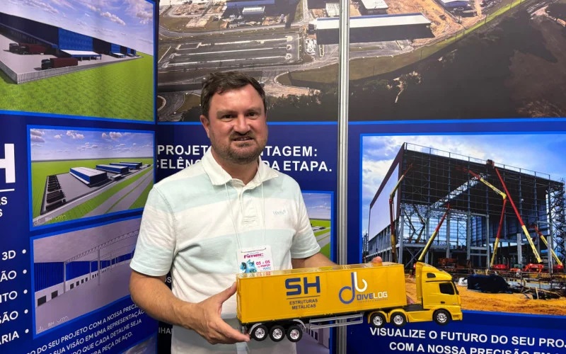SH Estruturas Metálicas e Divelog marcam presença na Fimec 2026